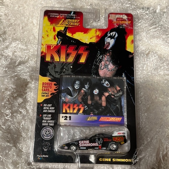 Johnny lightning Gene Simmons kiss toy car - Picture 1 of 7
